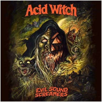 Acid Witch ‎- Evil Sound Screamers CD