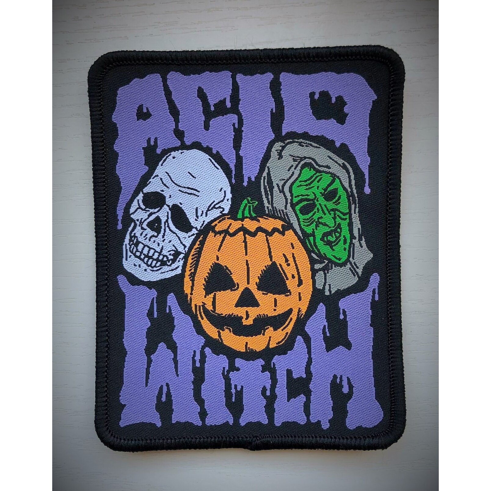 Download Acid Witch Halloween Patch Merchandise Ipr666 Shop