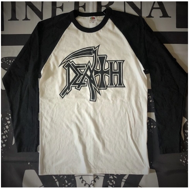 Death - Logo Longsleeve (Baseball)