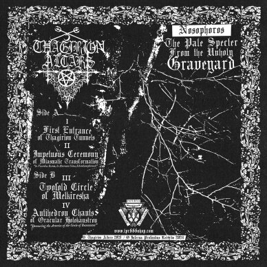 Thagirion Altars - Nosophoros – The Pale Specter From the Unholy Graveyard LP 1